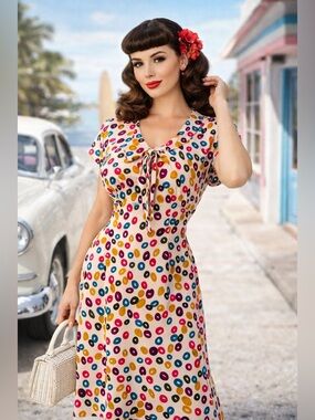 Gorgeous Betty Page summer dress